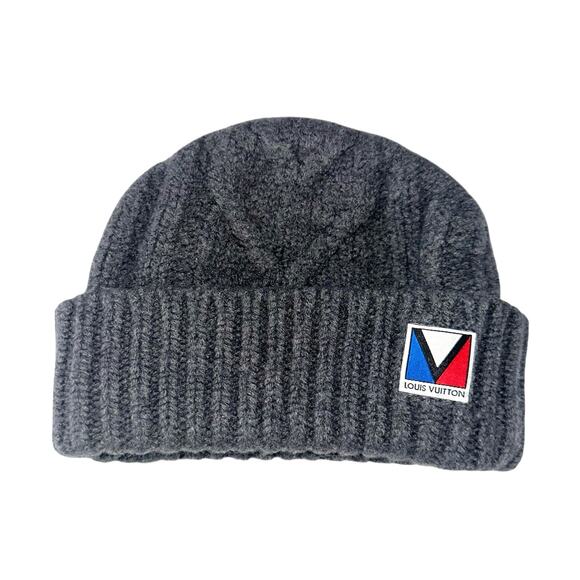 Louis Vuitton Cable Knit Kids Beanie - Picture 1 of 5